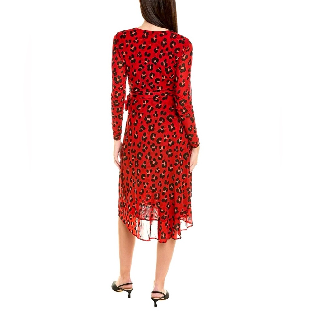 CABI Leopard Print Wrap Dress